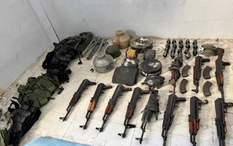 Hamas weapons / Photo: Israel Defense Forces