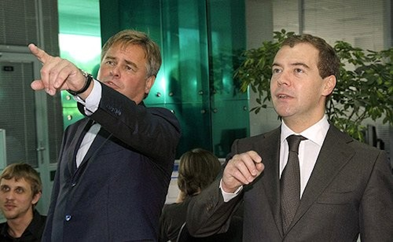 Eugene Kaspersky and the former president of Russia Dmitry Medvedev / Phoho: kremlin.ru