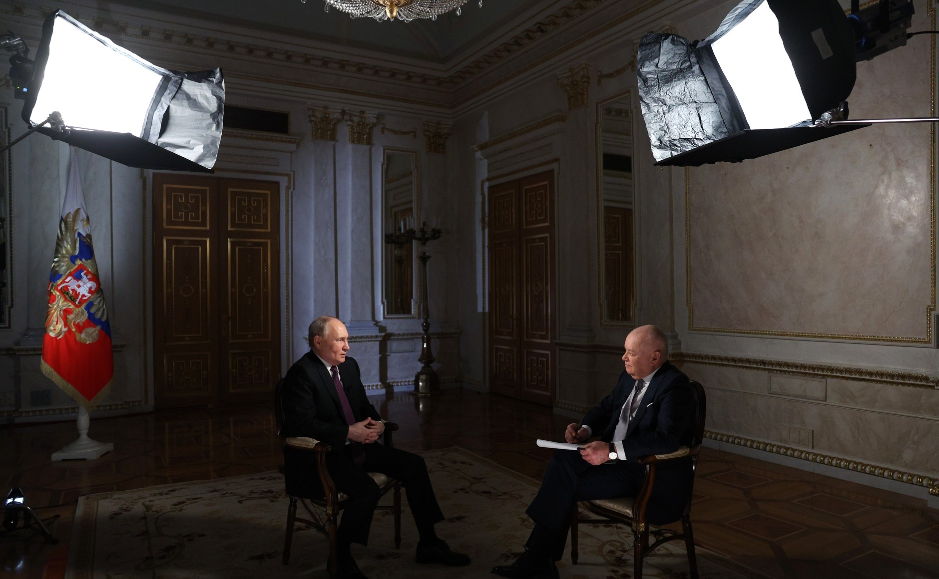 Vladimir Putin and Dmitry Kiselev / Photo: kremlin.ru