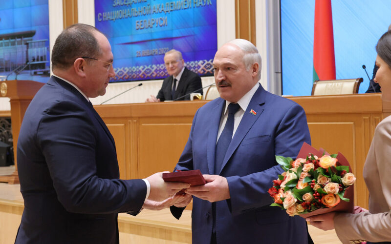 Ivan Golovaty and Alexander Lukashenko / Photo: president.gov.by