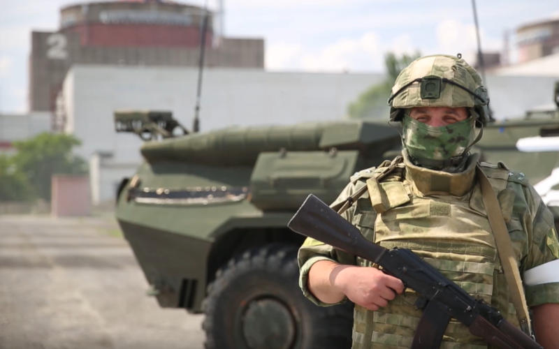 Russian military, the Zaporizhzhia Nuclear Power Plant / Photo: rosguard.gov.ru