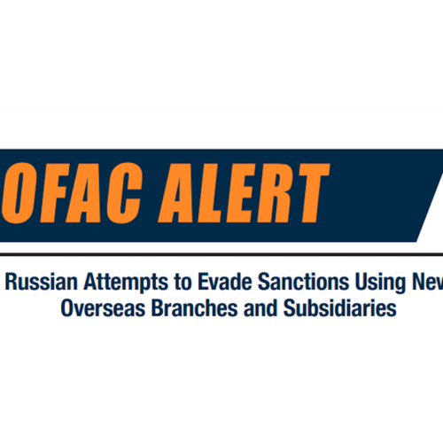 OFAC warns of Russia’s attempts to evade sanction