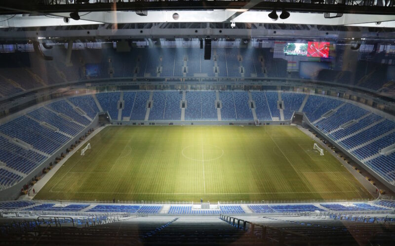 The stadium of FC Zenit is in Saint-Petersburg, Russia / gov.spb.ru