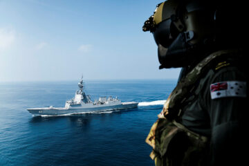 Australia deployed HMAS Sydney to enforce sanctions against North Korea