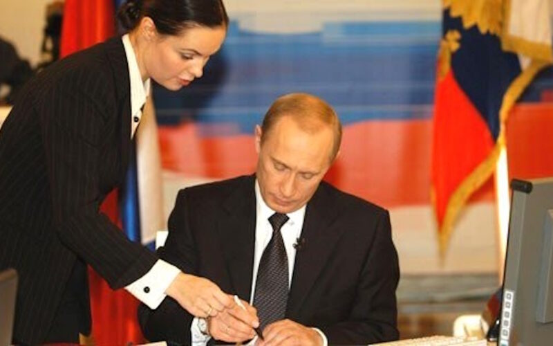 Ekaterina Andreeva and Vladimir Putin / kremlin.ru