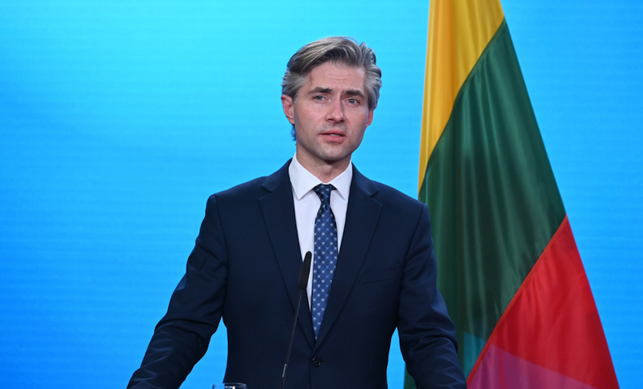 Kastutis Budrys, Lithuania's foreign minister / urm.lt
