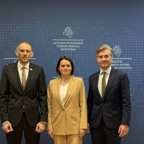 Lithuania urges to strengthen sanctions against Belarus
