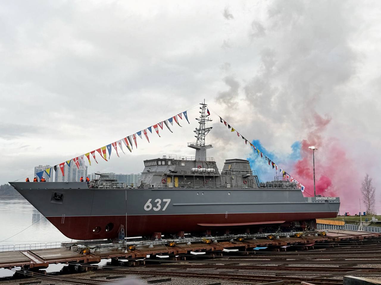 Mine-countermeasure ship developed by the Almaz Design Bureau / cipit.gov.spb.ru