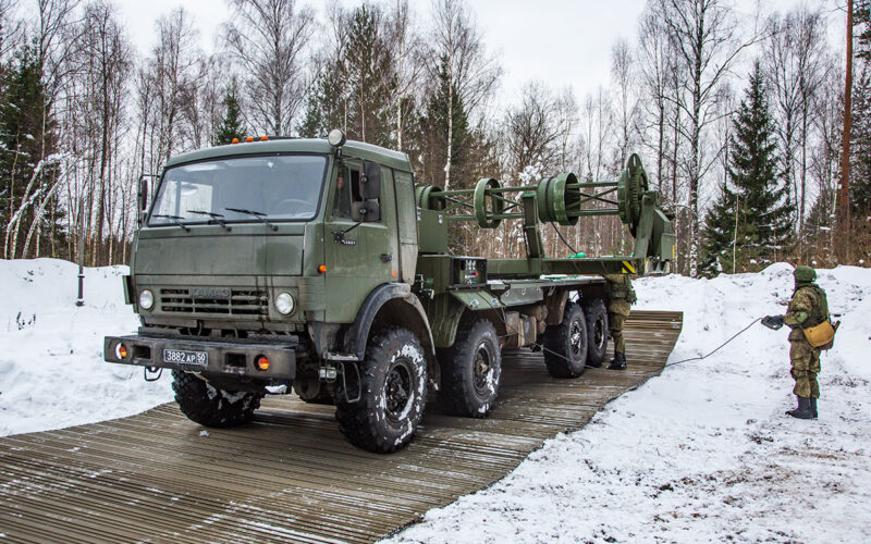 KAMAZ - 63501-0001348 chassis / mil.ru