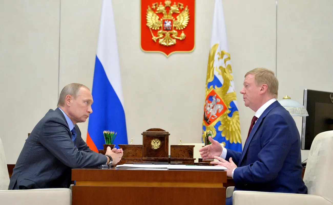 Vladimir Putin and Anatoly Chubais / kremlin.ru